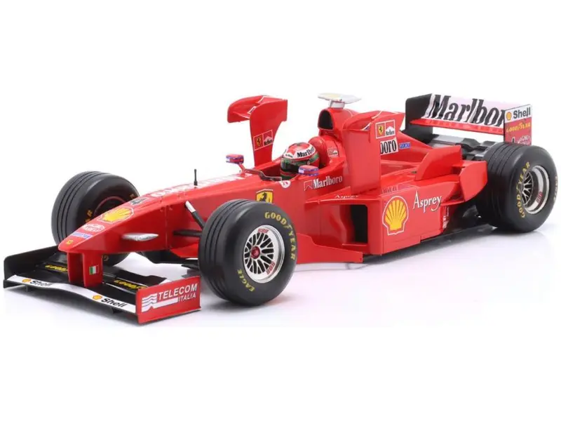 Ferrari F300 Tower Wings Eddie Irvine #4 3rd Imola GP F1 1998 1