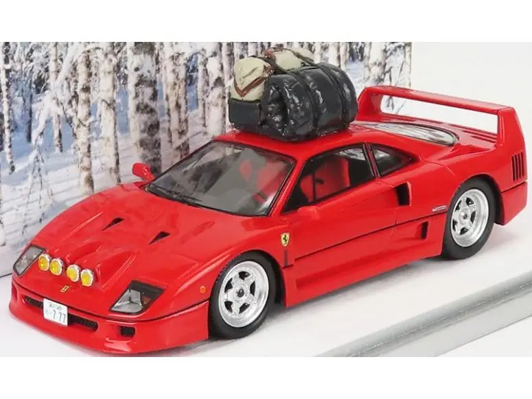 Ferrari F40 Snow Japan Drifting 1993 Red 1