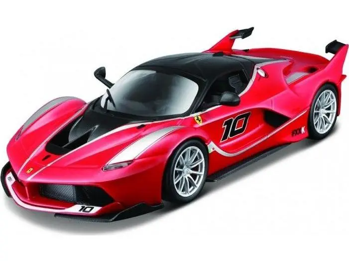 Ferrari Fxx-K Assemble Line Metal Kit-Red/Black 1