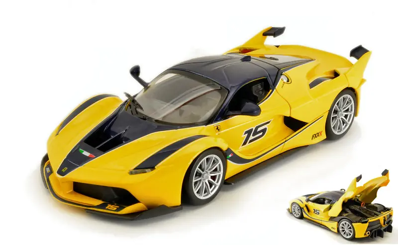 FERRARI FXX K (KERS) 2014 N.15 YELLOW 1