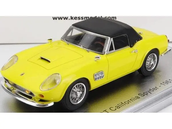 Ferrari Modena 250GT California Spider Yellow Top Up 1961 1