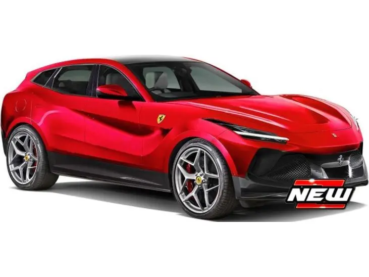 Ferrari Purosangue SUV red 1