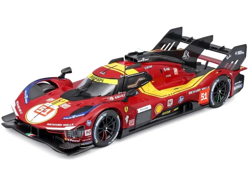 Ferrari Racing 499P AF Corse #51 Le Mans Hypercar 2025 1