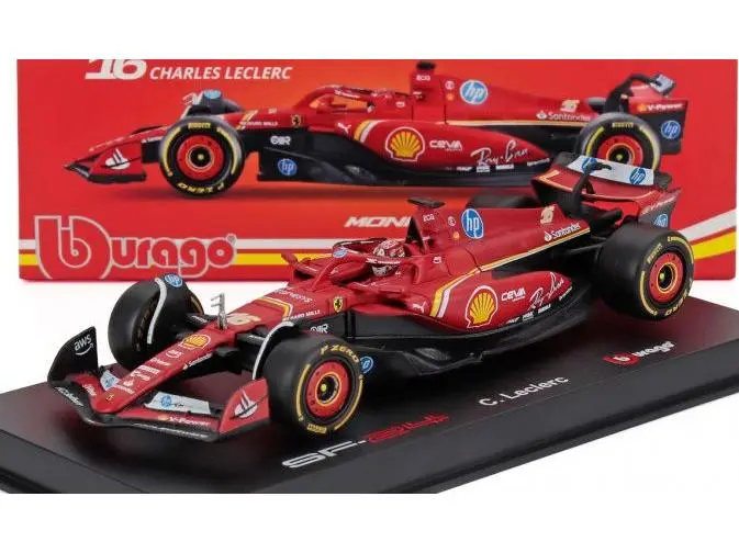 Ferrari SF-24 #16 Winner F1 Monaco GP 2024 Charles Leclerc 1