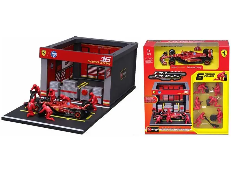 Ferrari SF-25 F1 2025 Charles Leclerc Pit Pass 1