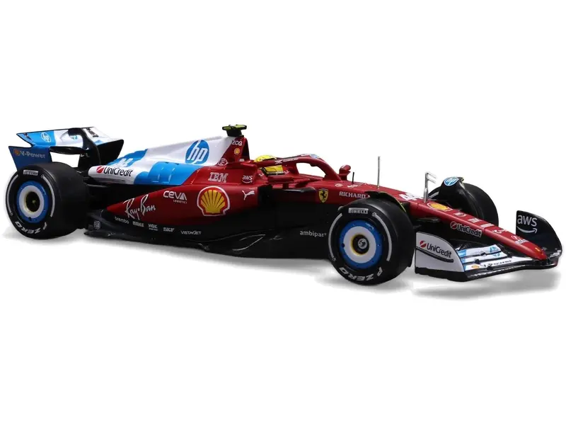 Ferrari SF-25 F1 Miami GP 2025 w/Helmet #44 Lewis Hamilton 1