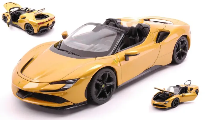 FERRARI SF90 STRADALE HYBRID SPIDER 2020 MET.GOLD 1