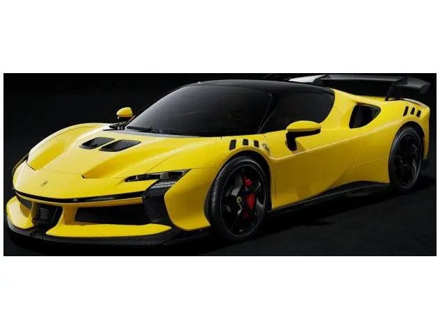 Ferrari SF90XX Stradale 2024 yellow 1