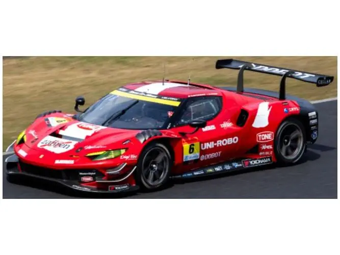 Ferrari Uni-Robo Bluegrass Le Mans GT300 Super GT 2024 #6 Katayama/Merhi Muntan 1