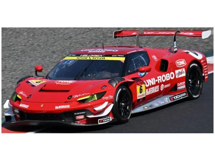 Ferrari Velorex Uni-Robo Bluegrass GT300 Super GT 2025 #6 Katayama/Merhi Muntan 1