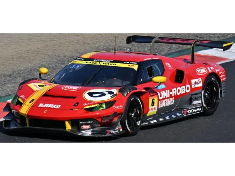 Ferrari Velorex Uni-Robo Bluegrass GT300 Super GT 2026 #6 Katayama/Krutten 1