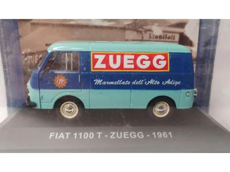 Fiat 1100 T Transporter 1961 Zuegg Turquoise/Blue 1