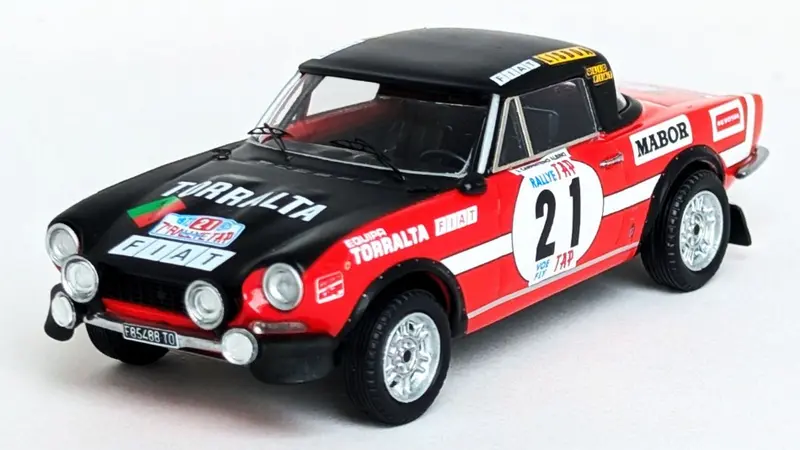 FIAT 124 SPORT SPIDER 1600 TAP RALLY 1973 CARPINT.ALB.-CARPINT.ALB.1