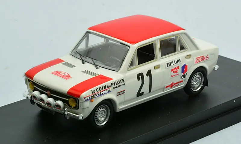 FIAT 128 RALLY N.21 RALLY MONTE CARLO 1970 A.JALLOT-G.MARION 1