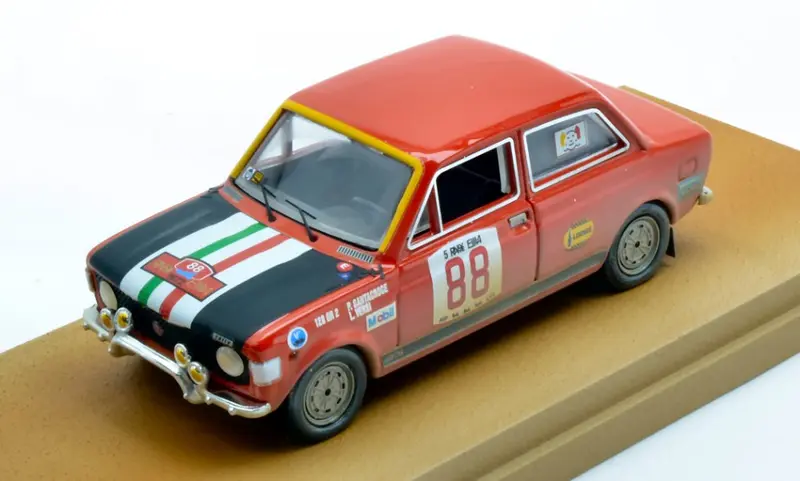 FIAT 128 RALLY N.88 RALLY ELBA 1972 SANTACROCE-VERSI 1