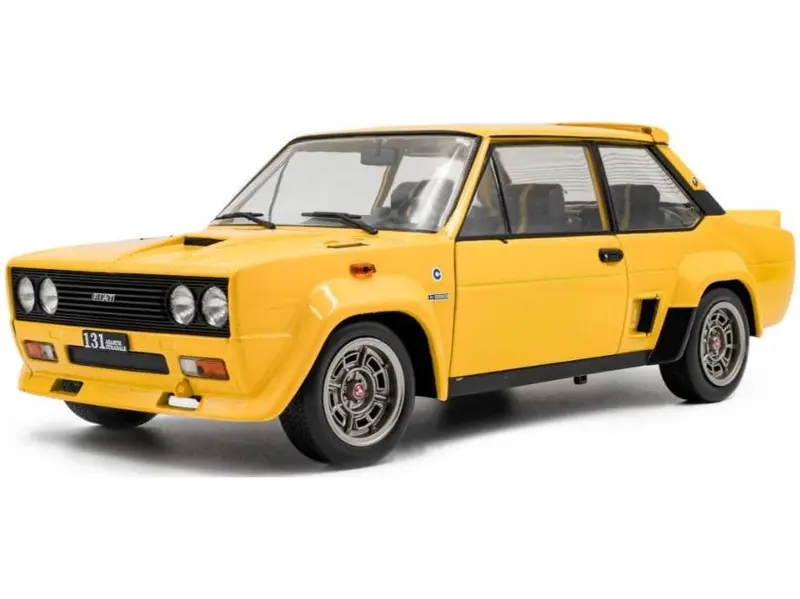 Fiat 131 Abarth 1980 Yellow 1