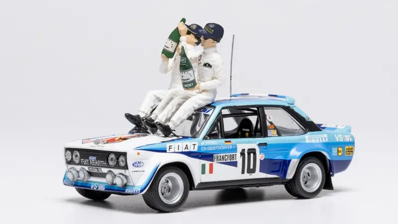 FIAT 131 ABARTH N.10 RALLY MONTE CARLO 1980 W/FIG.ROHRL-GEISTDORF.1