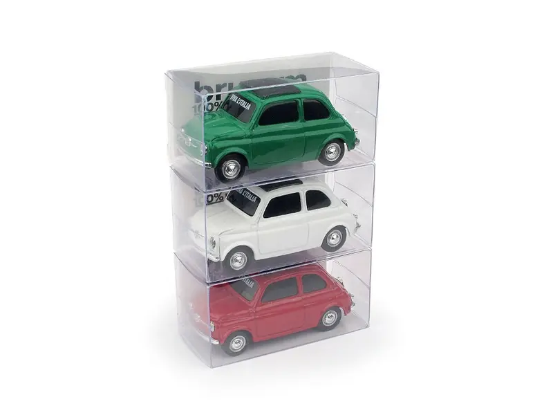 FIAT 500 BANDIERA ITALIANA 1x BR018-BR019-BR020 1