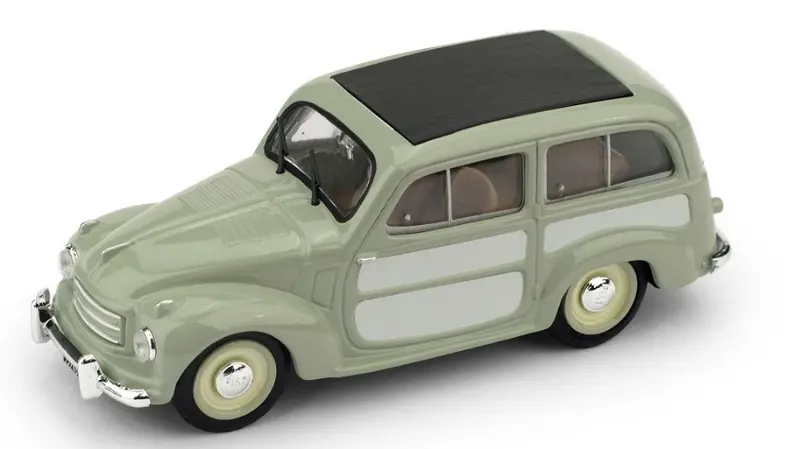 FIAT 500 C BELVEDERE CHIUSA 1951 VERDE CHIARO 1