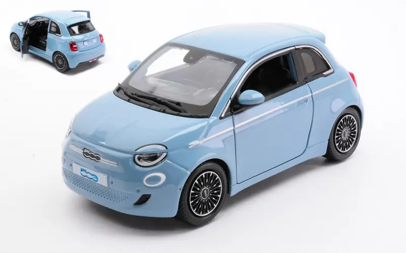 FIAT 500e 2023 LIGHT BLUE 1