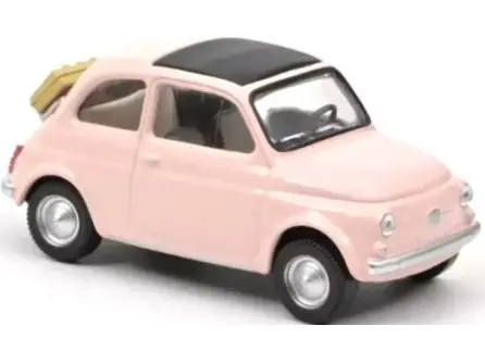 Fiat 500F 1965 light pink 1
