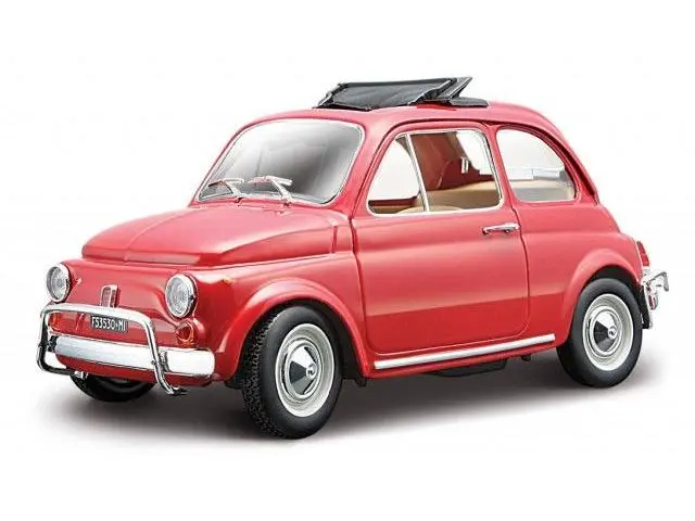 Fiat 500F 1965 Red 1