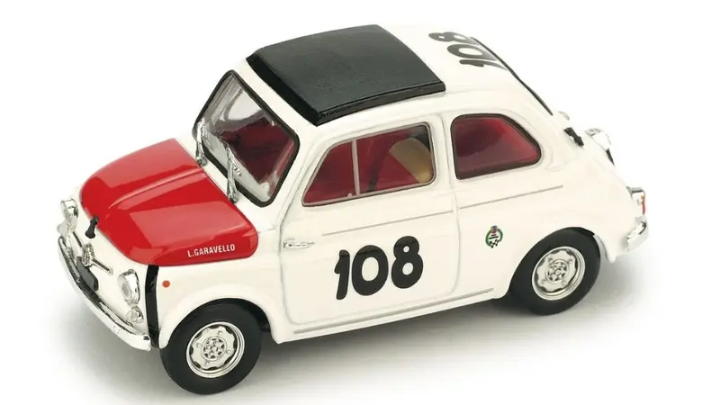 FIAT 595 ABARTH N.108 WINNER COPPA GALLLEGA 1965 LEONARDO DURST 1
