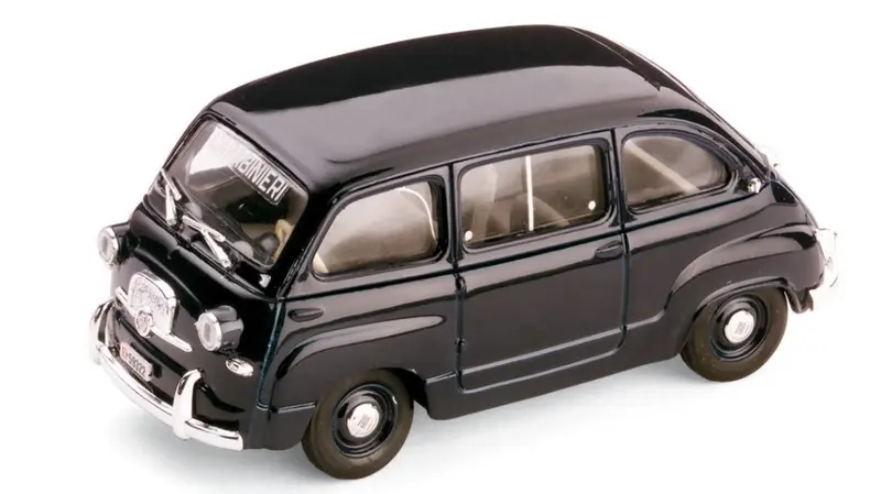 FIAT 600 MULTIPLA CARABINIERI 1956 1