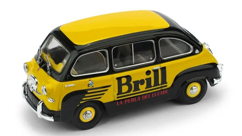 FIAT 600 MULTIPLA LUCIDO DA SCARPE BRILL 1956 1