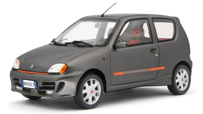 FIAT 600 SPORTING ABARTH 1998 DARK MET.GREY 1