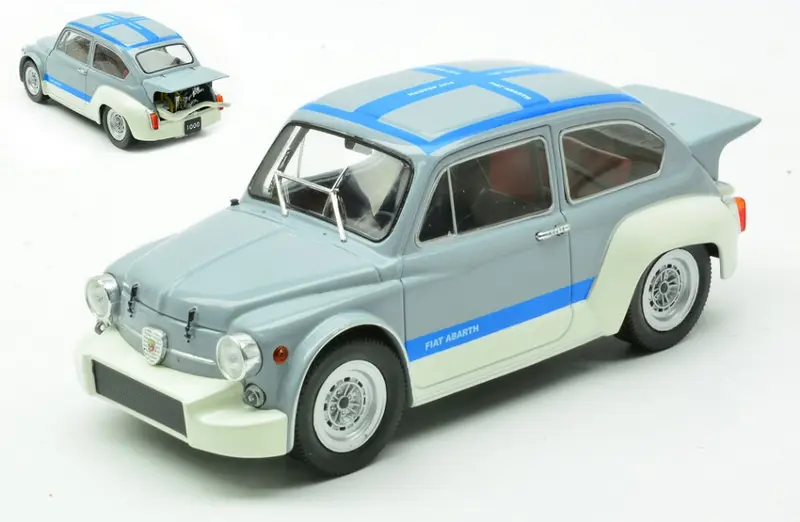 FIAT ABARTH 1000 GR.2 1970 GREY/BLUE 1