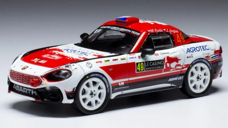 FIAT ABARTH 124 RGT N.49 RALLY MONTE CARLO 2022 RADA/JUGAS 1