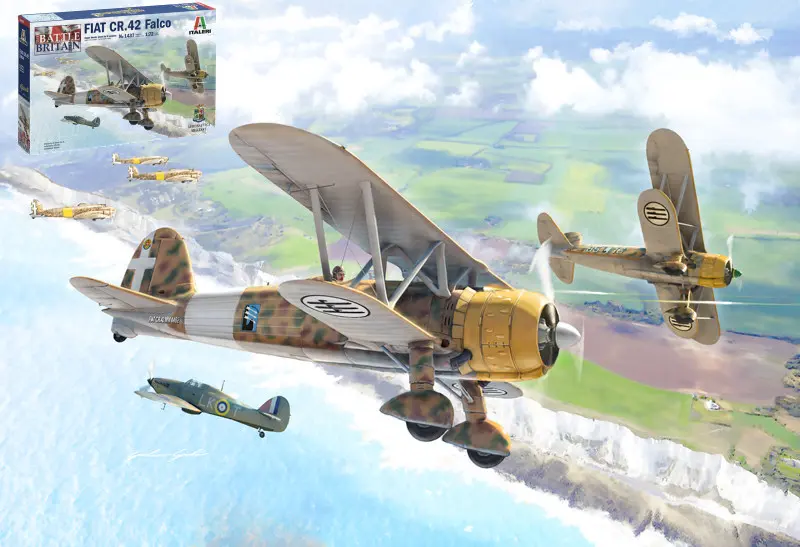 FIAT CR.42 FALCO BATTLE OF BRITAIN 80th ANNIVERSARY KIT 1