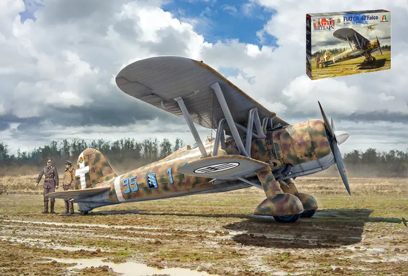 FIAT CR42 BATTLE OF BRITAINS 80th ANNIV.KIT 1