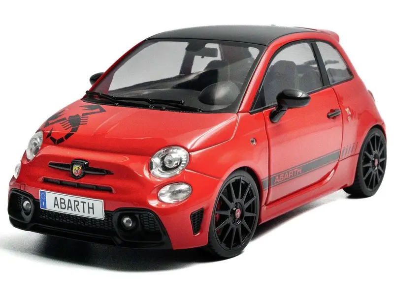 Fiat F595 Abarth2022  Rosso Maranello 1