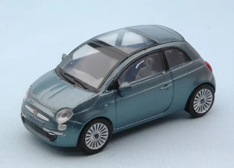 FIAT NUOVA 500 2007 METALLIC BLUE 1
