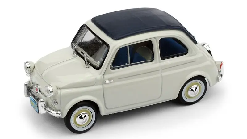 FIAT NUOVA 500 AMERICA 1958 CHIUSA GRIGIO 1
