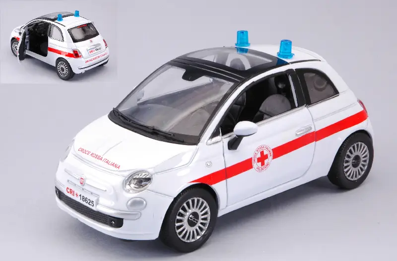 FIAT NUOVA 500 CROCE ROSSA ITALIANA 1