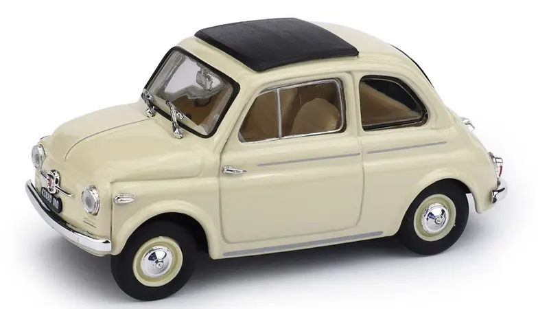 FIAT NUOVA 500 TETTO APRIBILE CHIUSA 1959 AVORIO 1