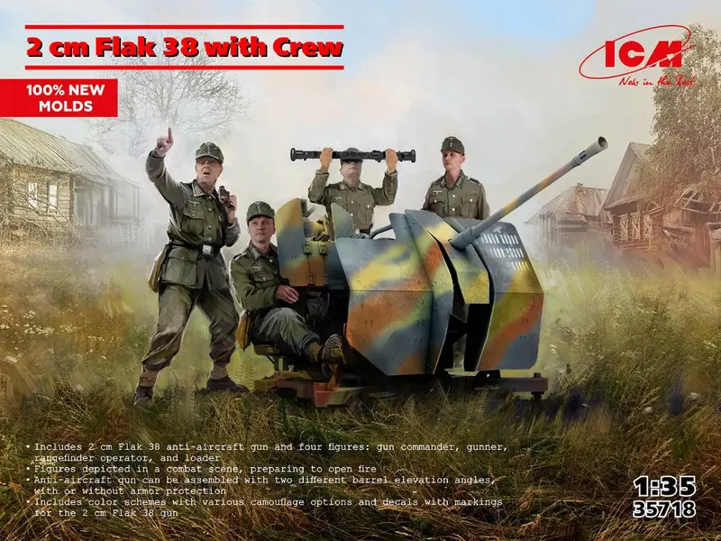 FLAK 38 WITH CREW KIT 1
