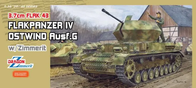FLAKPANZER IV OSTWIND 3,7 cm FLAK 43 KIT 1