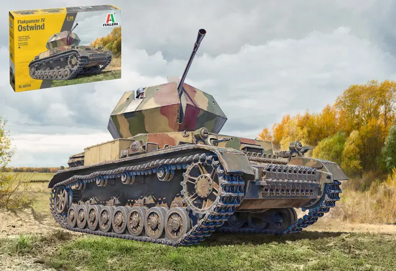FLAKPANZER IV OSTWIND KIT 1