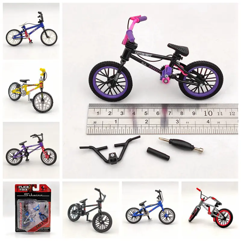 FLICK TRIX Miniature BMX Finger Bike PREMIUM DeathTrap Bicycle Diecast Toys Gift