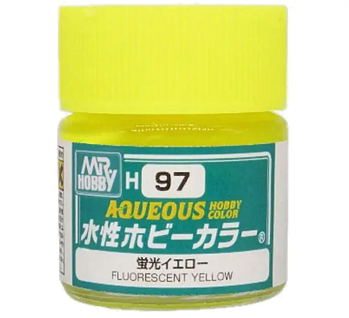 FLUORESCENT YELLOW GLOSS ml 10 Pz.6 - Gunze - GU0097