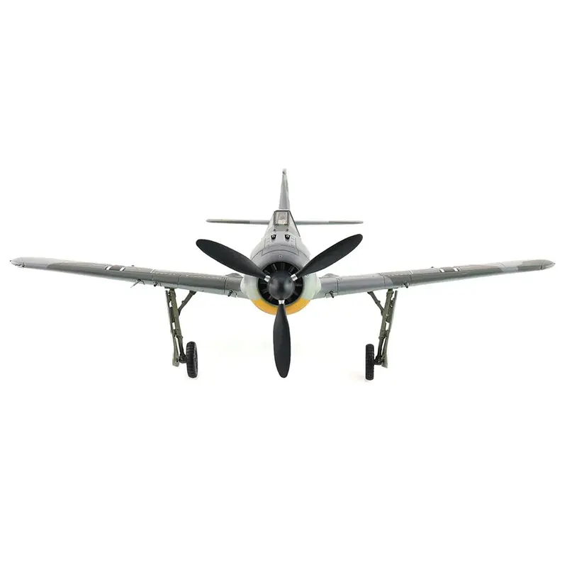Focke-Wulf FW 190A-3 Fighter Aircraft "III/JG 2 Commander Hptm. Hans Hahn WWII" German Luftwaffe "Air Power Series" 1/48 Diecast Model by Hobby Master