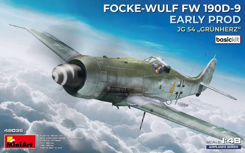 FOCKE-WULF FW 190D-9 EARLY PROD.JG 54 BASIC KIT 1