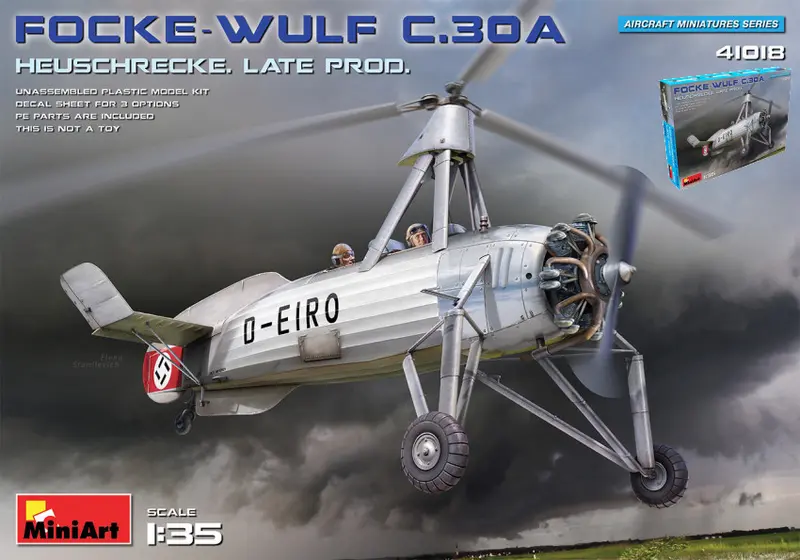 FOCKE-WULF FW C30A HEUSCHRECKE LATE PROD.KIT 1