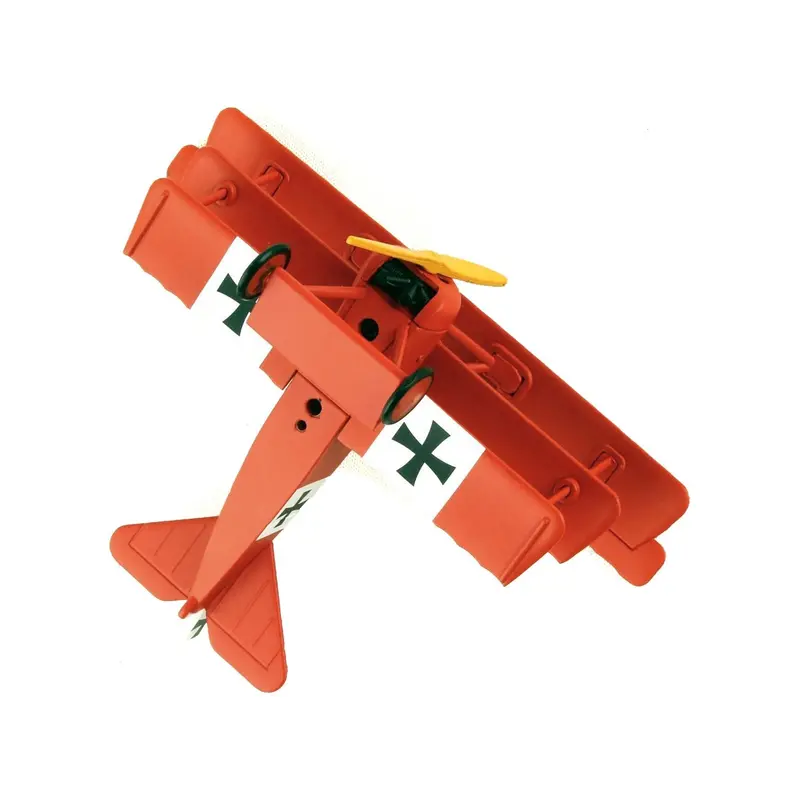 Fokker Dr.I Tri-plane Aircraft "Red Baron" German Air Force 1/63 Diecast Model Airplane by Postage Stamp