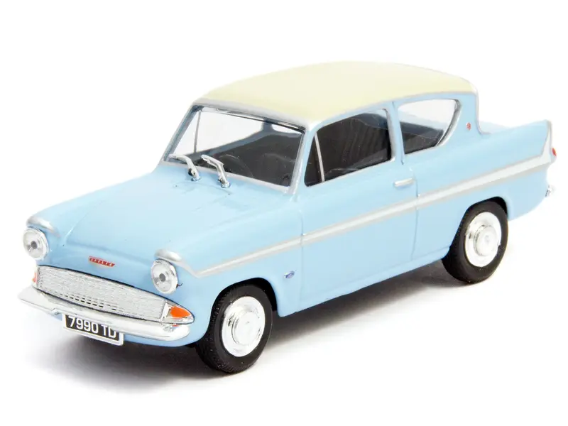 Ford Anglia 105E Pompadour Blue 1