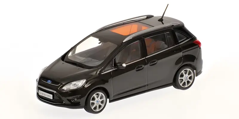 FORD C MAX GRANDE 2010 BLACK METALLIC - 1/43 - Minichamps
